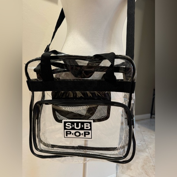 🖤SUB POP🖤 Clear CrossBody Bag - Picture 4 of 5